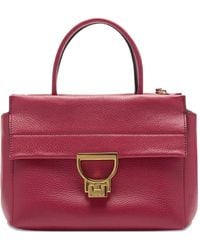 Coccinelle - Medium Arlettis Textured Leather Tote Bag - Lyst