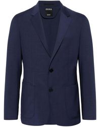 ZEGNA - Blazer Monopetto - Lyst
