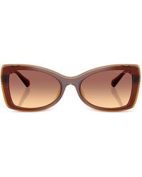 Michael Kors - Malaga Geometric-Frame Sunglasses - Lyst