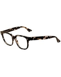 Montblanc - Tortoiseshell-Effect Square-Frame Glasses - Lyst