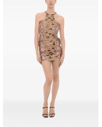 AllSaints - Sequin-Embellished Mini Dress - Lyst