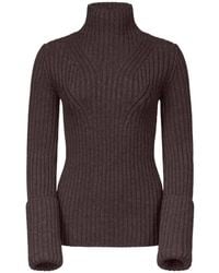 FFORME - Astrid Ribbed-Knit Sweater - Lyst