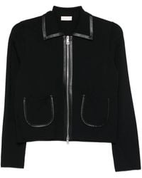 Liu Jo - Jack Met Leren Afwerking En Rits - Lyst