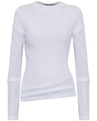Alexander Wang - Layered Long-Sleeve T-Shirt - Lyst