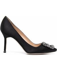 Manolo Blahnik - Hangisi Pointed Pumps - Lyst