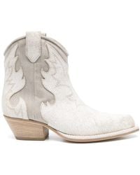 Vic Matié - 50Mm Rider Ankle Boots - Lyst