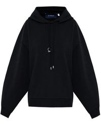 Sportmax - Ring-Detail Drawstring Hoodie - Lyst