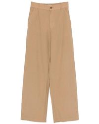 Barena - Straight Broek - Lyst