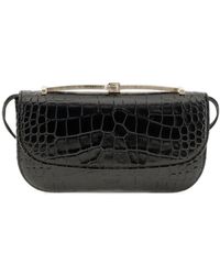Tom Ford - Tumbled Arc Mini-Tasche Aus Leder Mit Kroko-Print - Lyst