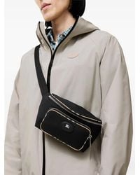 Burberry - Marsupio Con Finiture Check - Lyst