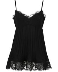 Zimmermann - Pleated Lace Cami Top - Lyst