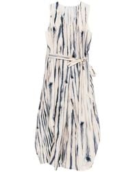 High - Tie-Dye Midi Dress - Lyst