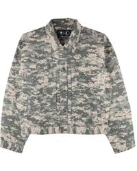 THUG CLUB - Camouflage-Print Jacket - Lyst