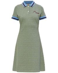 Marni - Korte Geruite Jurk - Lyst