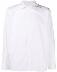 Valentino Garavani - Spread-Collar Cotton-Poplin Shirt - Lyst