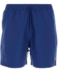 Carhartt - Embroidered-Logo Swim Shorts - Lyst