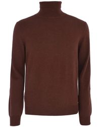 Corneliani - Gebreid Overhemd Met Col - Lyst