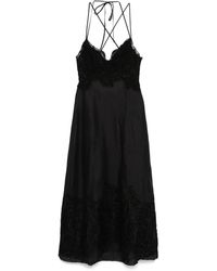 Ermanno Scervino - Vestido con detalles de encaje - Lyst