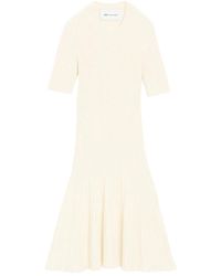 Ami Paris - Knit Mini Godet Dress - Lyst