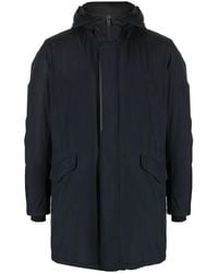 Herno - Flap-Pockets Hooded Jacket - Lyst