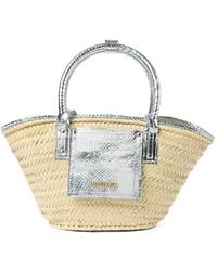 Jacquemus - Snake-Effect Tote Bag - Lyst