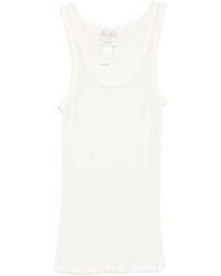 forte_forte - Wool Ribbed American Tank Top - Lyst