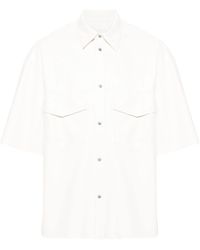 Nanushka - Okobor Hemd aus Faux-Leder - Lyst