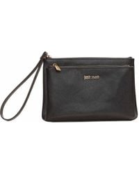 Just Cavalli - Logo-Plaque Wrist-Strap Pouch - Lyst