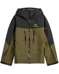 Arc'teryx - Hooded Logo-Print Jacket - Lyst