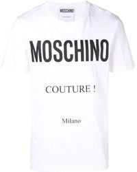 Moschino - T-shirt Met Couture! Logo - Lyst