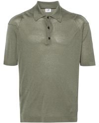 C.P. Company - ファインニット ポロシャツ - Lyst
