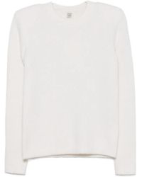 TOTEME - Crew-Neck Sweater - Lyst