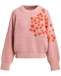Essentiel Antwerp - Kostar Pompon-Embellished Sweater - Lyst
