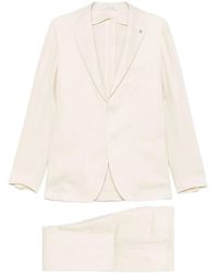 Tagliatore - Linen Two-Button Suit - Lyst