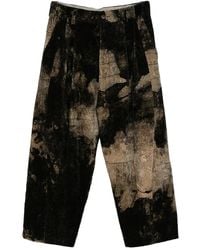 Ziggy Chen - Printed Trousers - Lyst