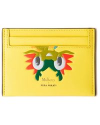 Mulberry - X Mira Mikati Dragon-print Leather Cardholder - Lyst