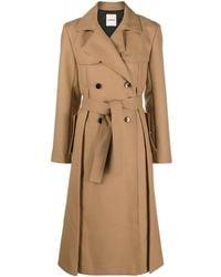 Sandro - Corentin Double-breasted Trench Coat - Lyst