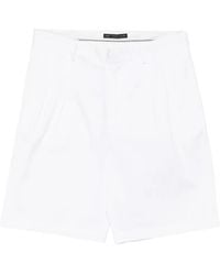 Low Brand - Pleated Tailored Shorts - Lyst