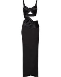 NORINA ST - Robe Longue Feyla À Découpes - Lyst
