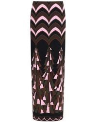 PUCCI - Baiadera Print Tecno Couture Skirt - Lyst