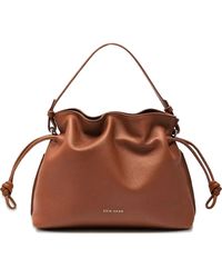 Esin Akan - Emma Drawstring Leather Tote Bag - Lyst