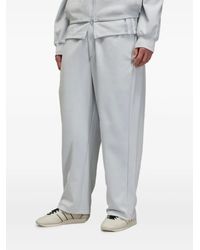Y-3 - Pantalones de chándal con panel de malla de - Lyst