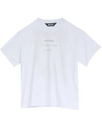 Just Cavalli - Graphic-Print Flames T-Shirt - Lyst
