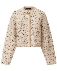 Fabiana Filippi - Tweed-Button Jacket - Lyst