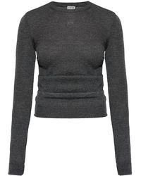 Loewe - Draped Sweater - Lyst