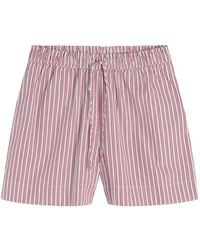 Tommy Hilfiger - Vertical-Stripe Drawstring Shorts - Lyst