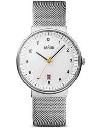 Braun Watches - Classic Mesh Strap 40Mm Watch - Lyst