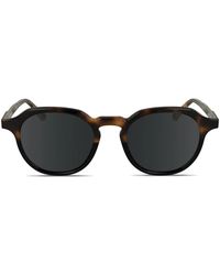 Calvin Klein - Round-Frame Sunglasses - Lyst