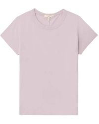 Rag & Bone - T-Shirt À Bords Nervurés - Lyst