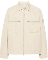 Stone Island - Jacke mit Ghost Compass-Patch - Lyst